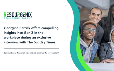 Georgina Barrick offers compelling insights into Gen Z in the workplace during an exclusive interview with The Sunday Times.